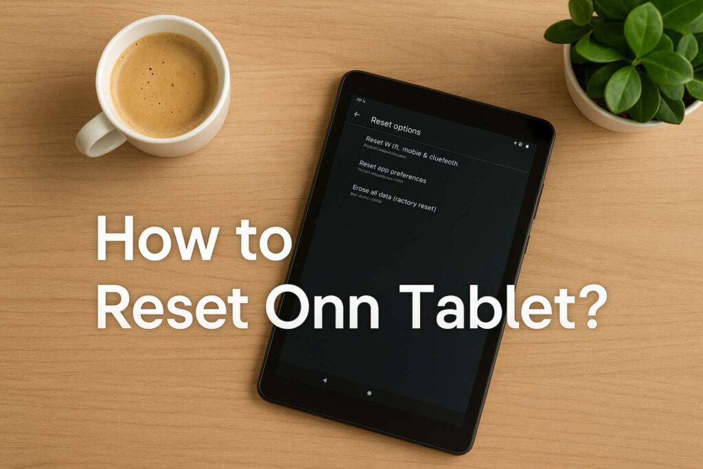 How to Reset Onn Tablet?