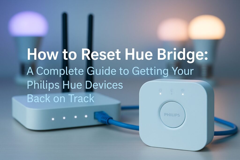 How to Reset Hue Bridge: Getting Your Philips Hue Devices Back on Track