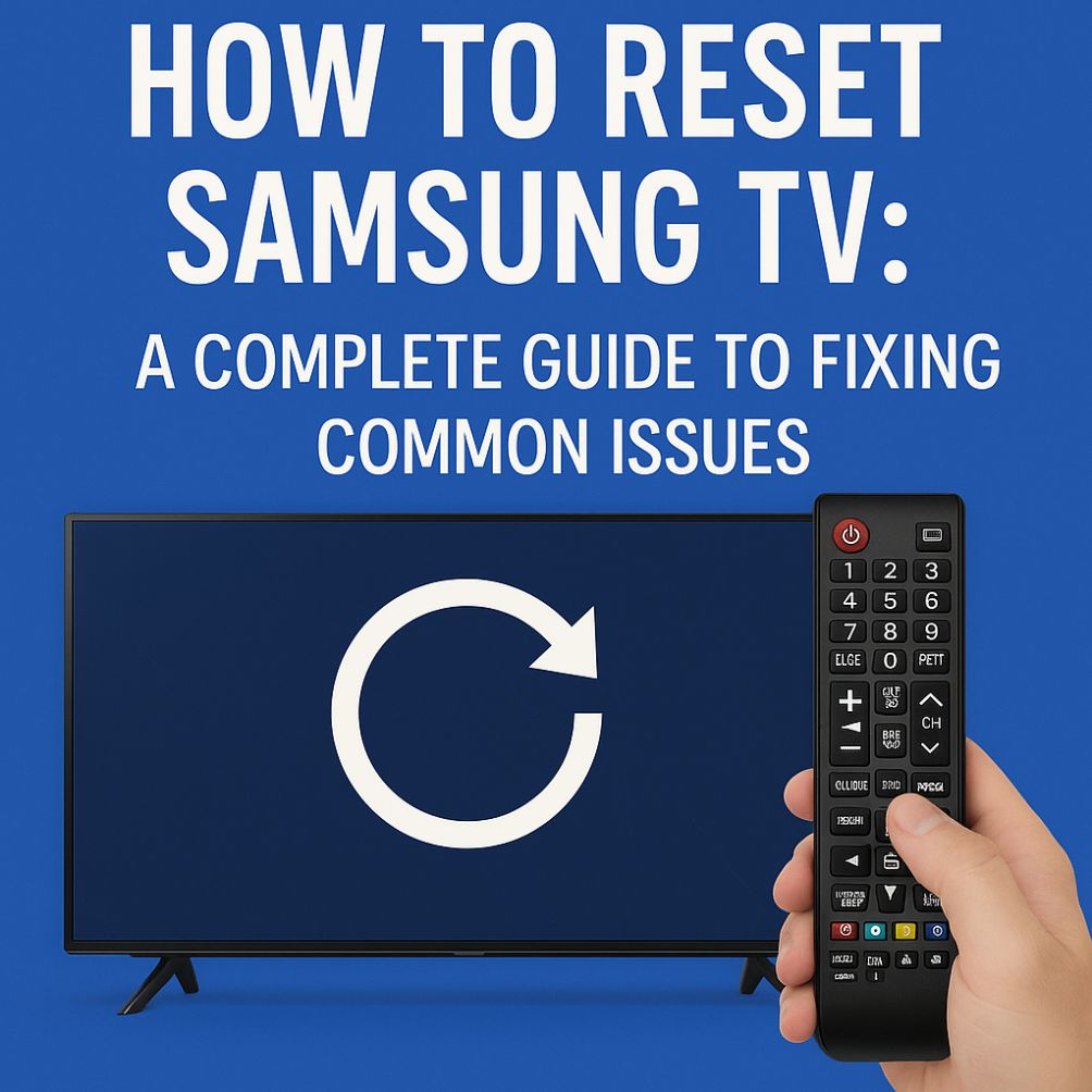 How to Reset Samsung TV: A Guide to Fixing Common Issues