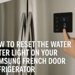 How to Reset the Water Filter Light on Your Samsung French Door Refrigerator
