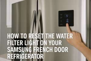 How to Reset the Water Filter Light on Your Samsung French Door Refrigerator
