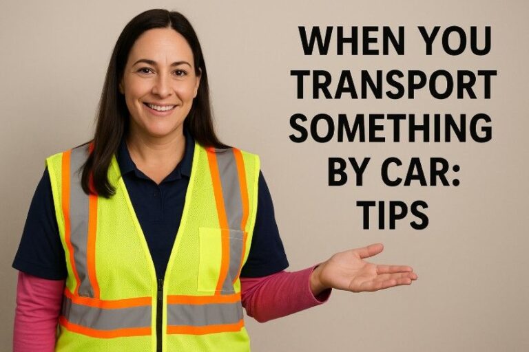 Rena Monrovia’s When You Transport Something by Car Tips