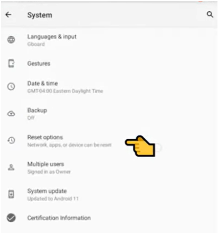 Using the Settings Menu
