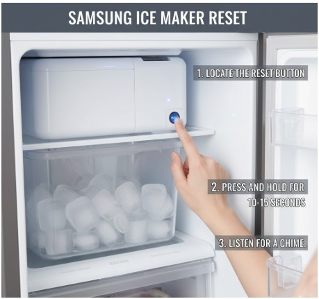 Resetting the Ice Maker- How to Reset Samsung Refrigerator