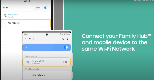 Resetting the Wi-Fi Connection on Your Samsung Refrigerator