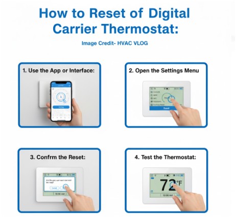 How to Reset a Smart Carrier Thermostat