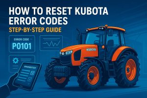 Beep, Blinking, Bonkers? — Here’s How to Reset Kubota Error Codes Like a Pro