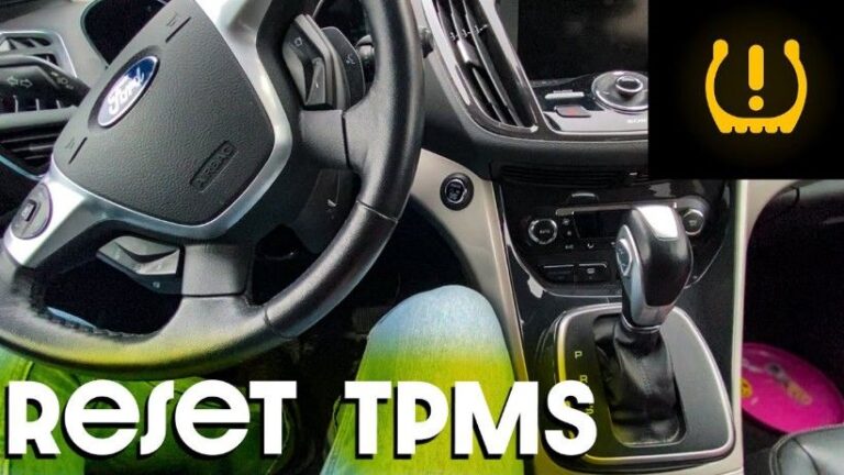 Where’s That TPMS Reset Button Hiding? Here’s How I Found Mine